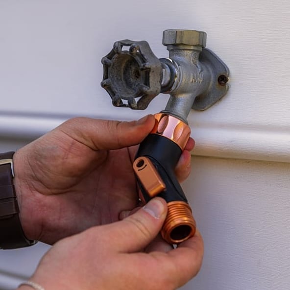 Copper Bullet Elbow Connector